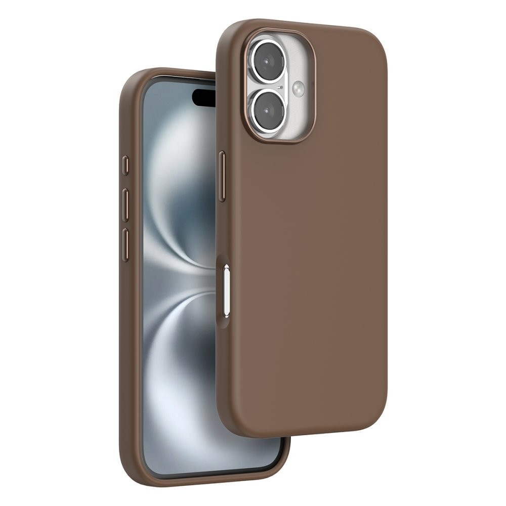 DamperGlass Premium Liquid Silikon MagCase - iPhone 16  - Desert