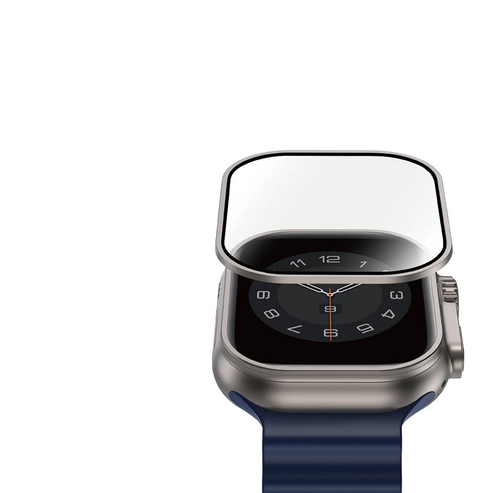 Apple Watch Wiwu Easy Install Akıllı Saat Temperli Cam Ekran Koruyucu