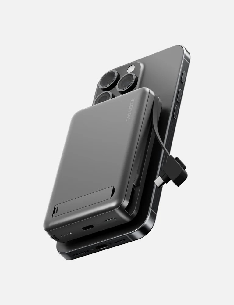 Energea MagPac Pro Plus 10.000 mAh Kablosuz Şarj Çıkışlı PD Hızlı Şarj Magsafe Powerbank