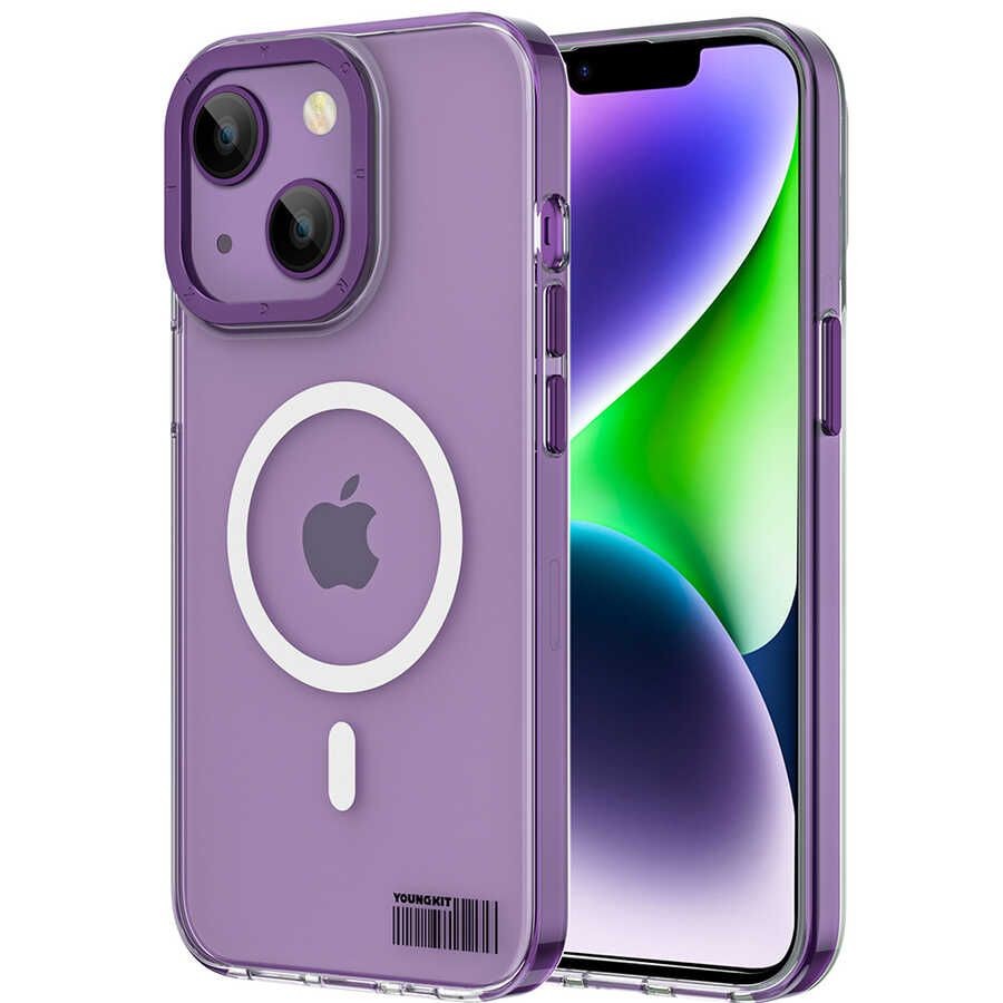 iPhone 14 Plus YoungKit Coloured Glaze Serisi Kılıf