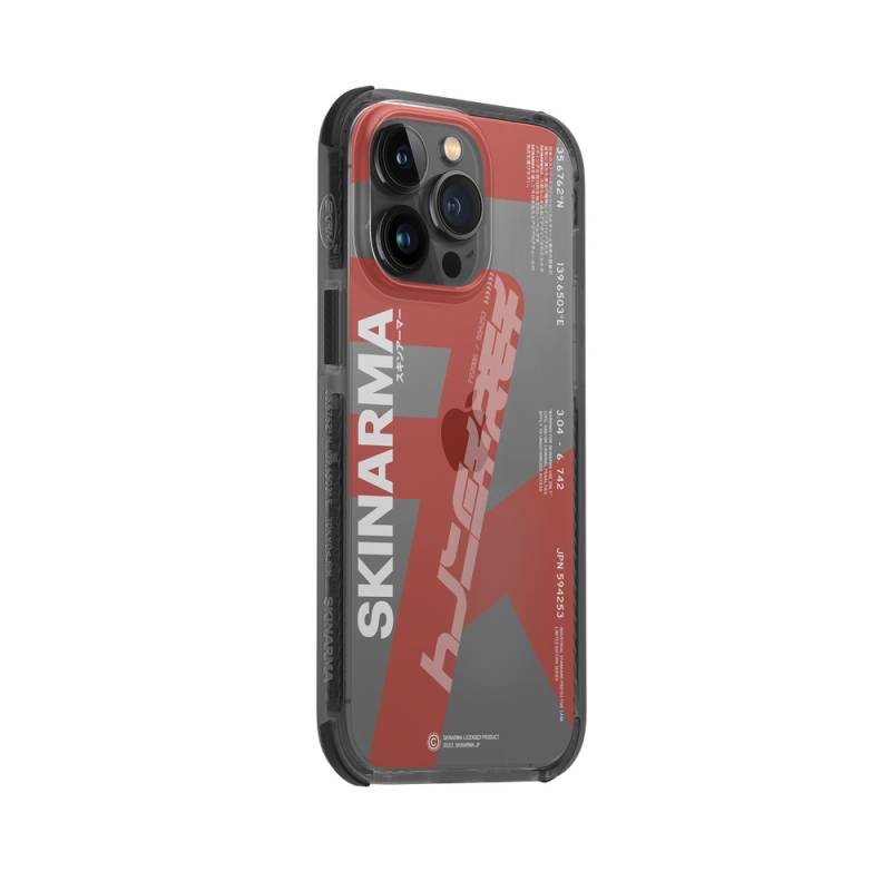 SkinArma Apple iPhone 14 Pro Max Kılıf SkinArma Şeffaf Airbag Tasarımlı Raku Kapak