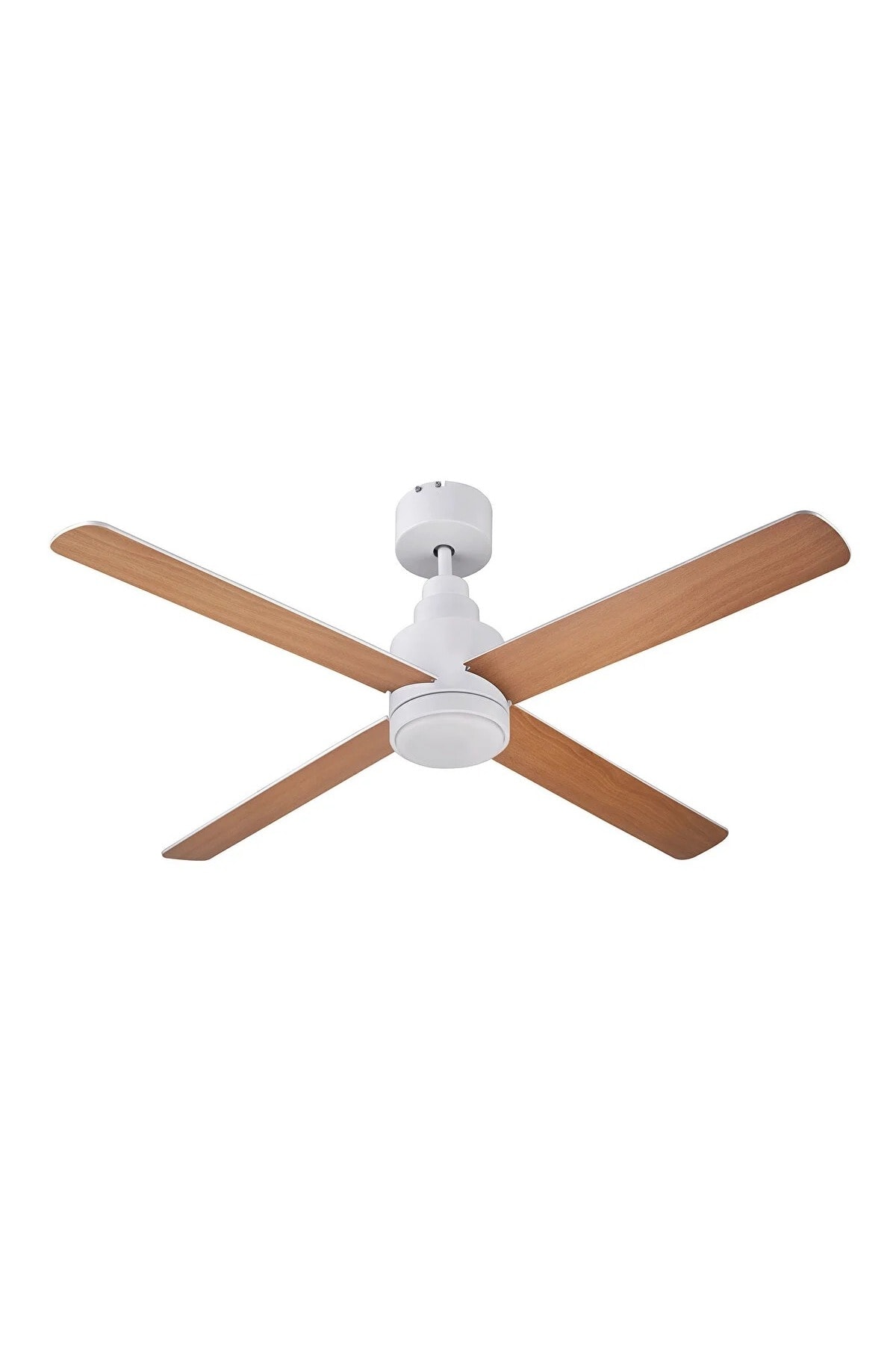 NAVEX  132 cm Beyaz-Meşe (Çift Renk) Tavan Vantilatörü 4 Kanat
