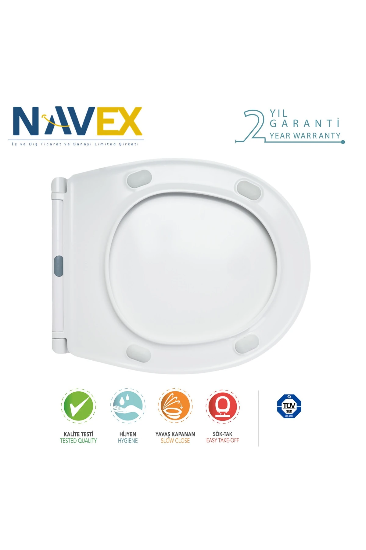 Elagance Slim Yavaş Yapanan Klozet Kapağı