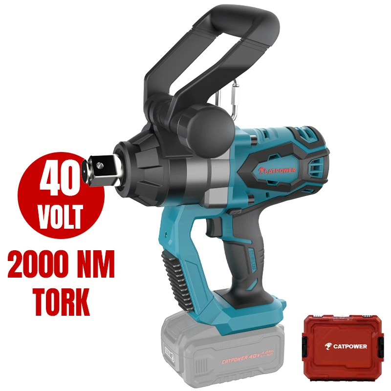KÖMÜRSÜZ AKÜLÜ SOMUN SIKMA 1'' Lİ-İON 40V