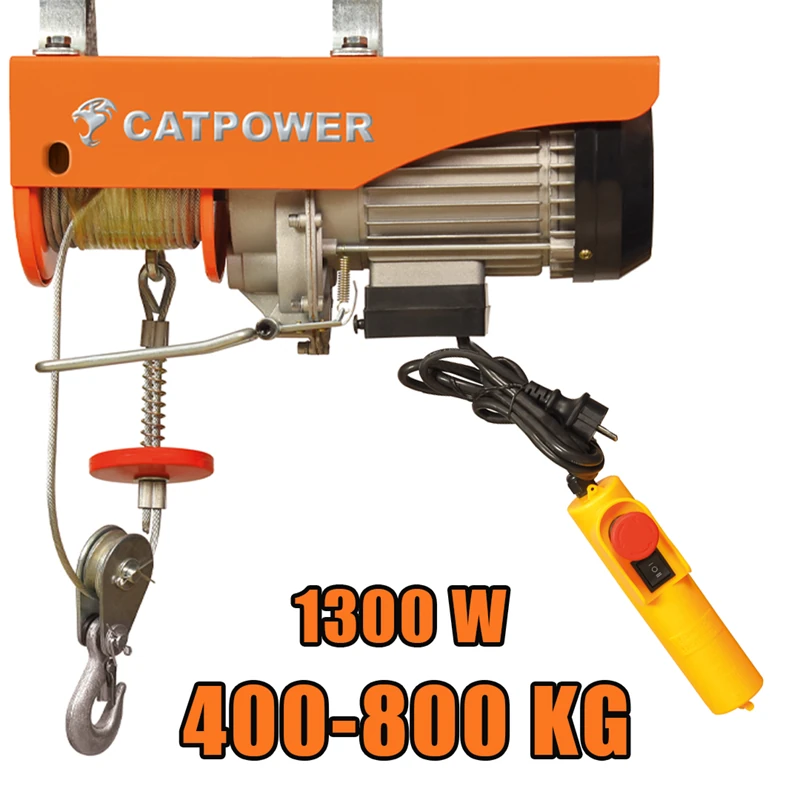 ELEKTRİKLİ VİNÇ 400-800 KG 1300W