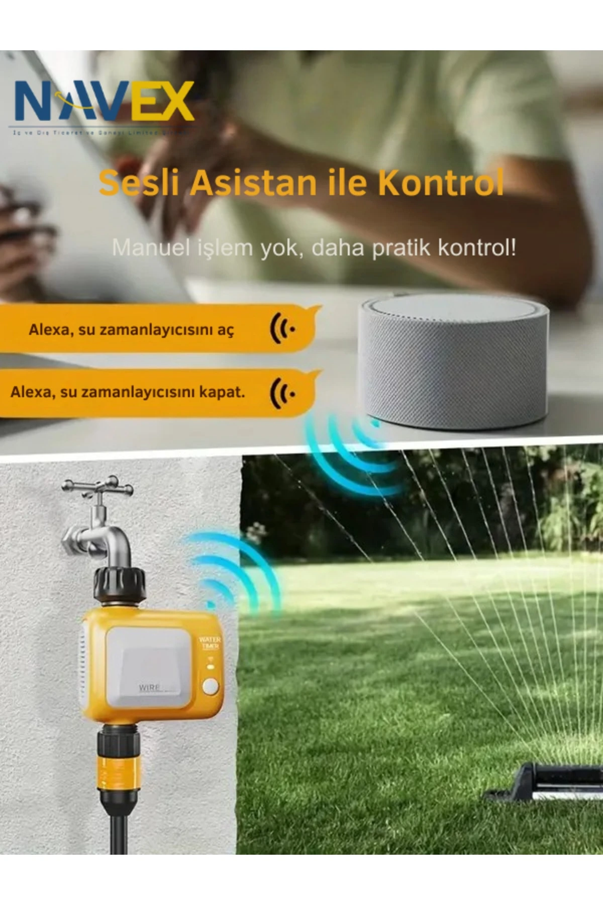 Navex Eshico Wireless Sulama Zamanlayıcı