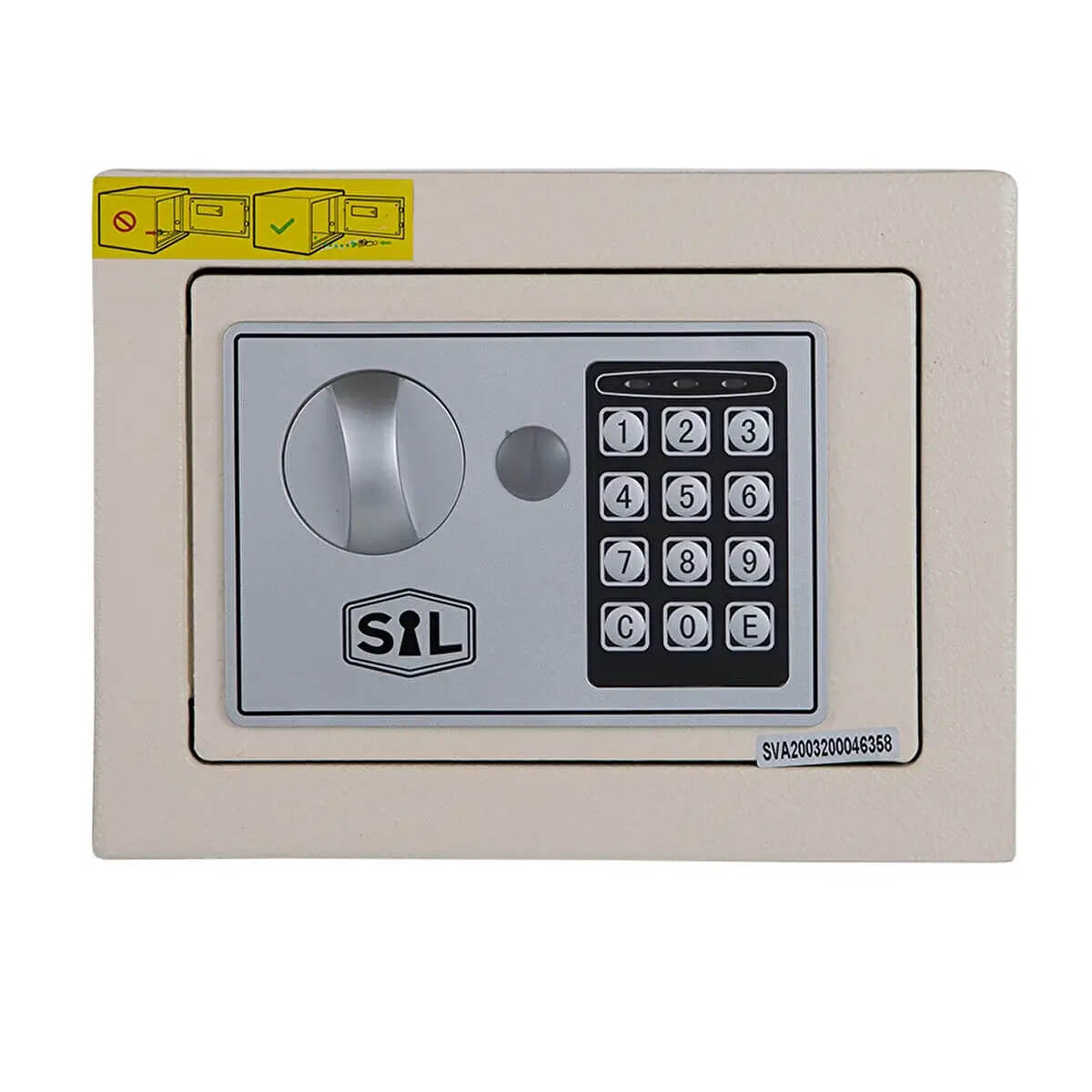 Elektronik Kasa Krem 