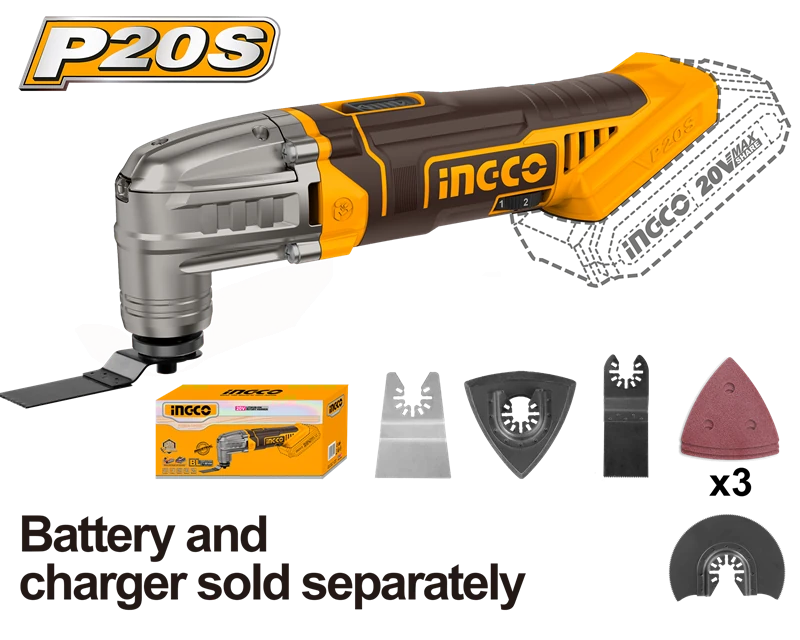 Li-ion Akülü Multiset 20V 2.0Ah