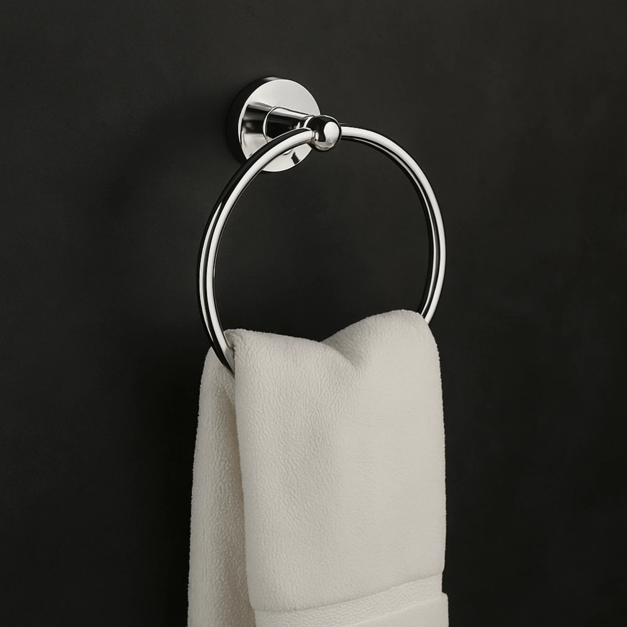 Prima Krom Yuvarlak Havluluk 2 Yıl Garantili