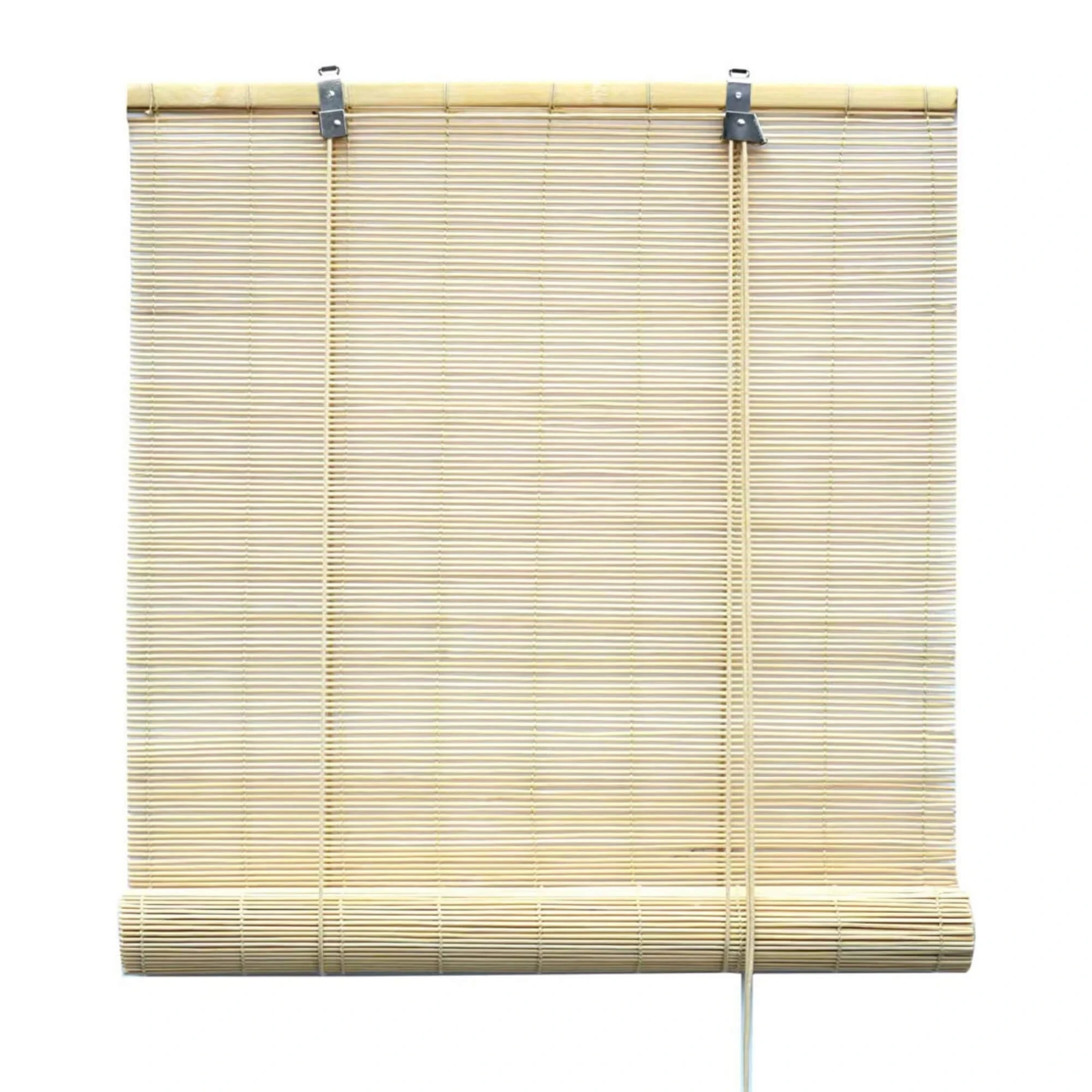 Home Ahşap Bambu Stor Perde Naturel