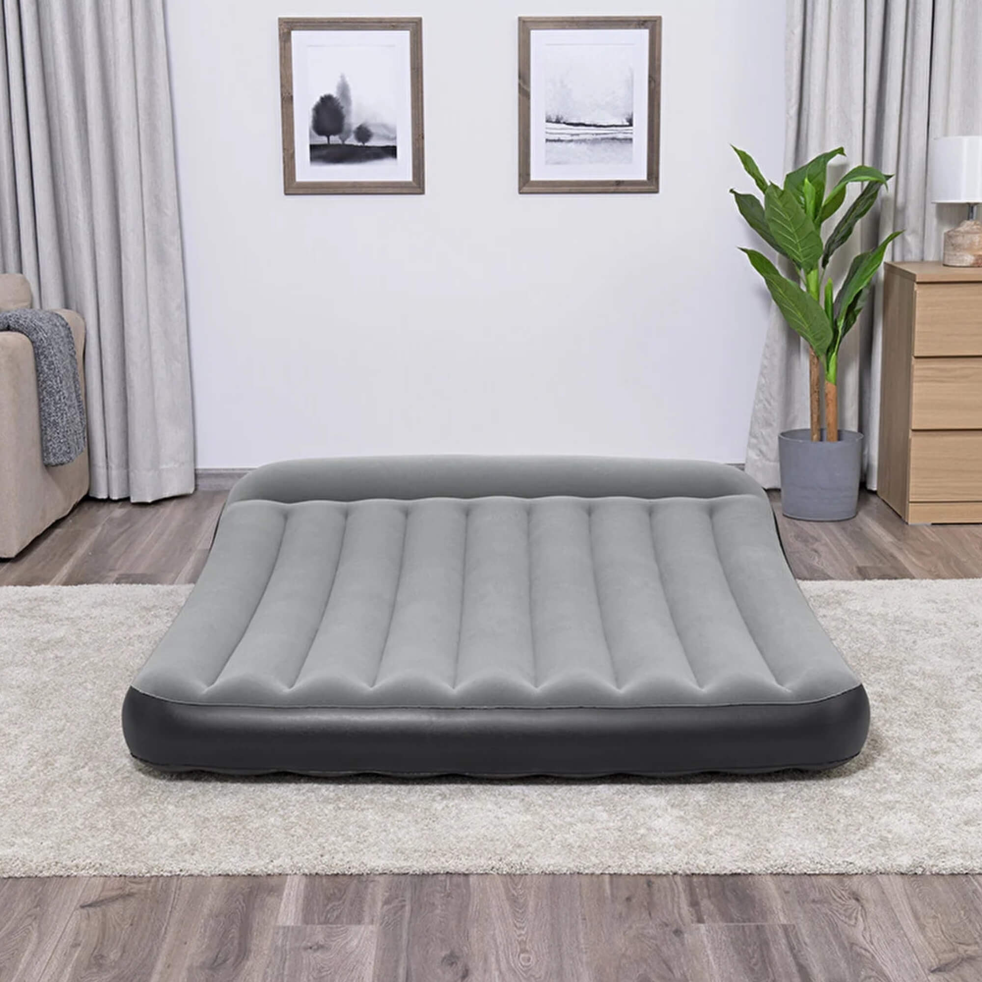 Çift Kişilik Yatak+Pompa 203x152x33 cm 