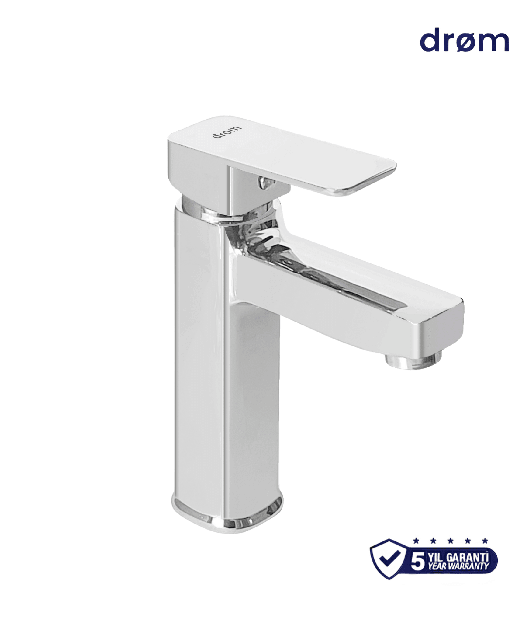 Drom Aurora Krom Lavabo Bataryası 5 Yıl Garantili