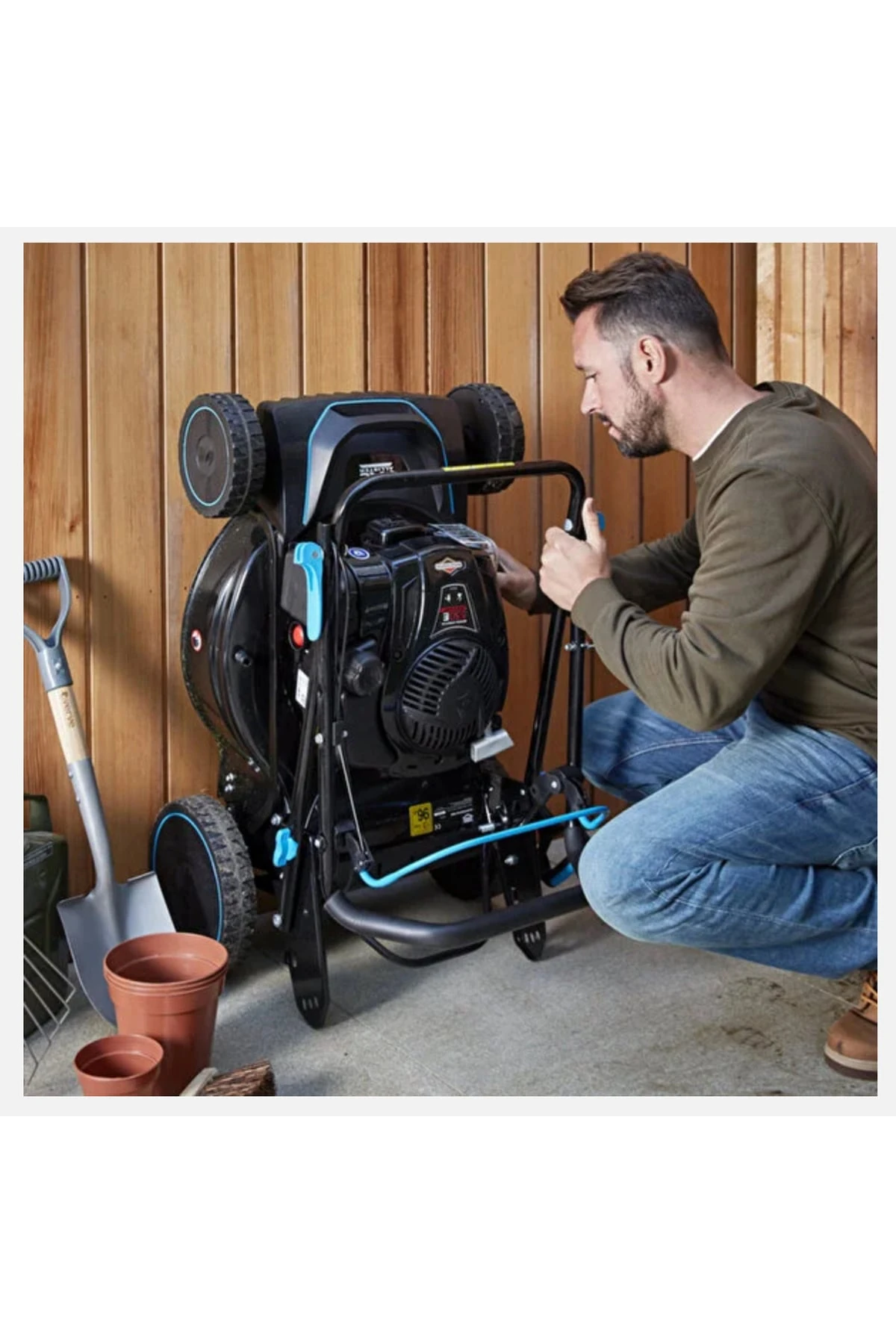 Benzinli Çim Biçme Makinesi 46 cm