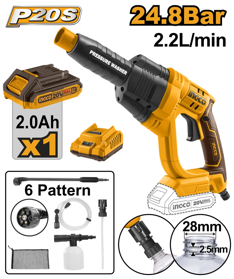 Li-ion Akülü Araç Yıkama