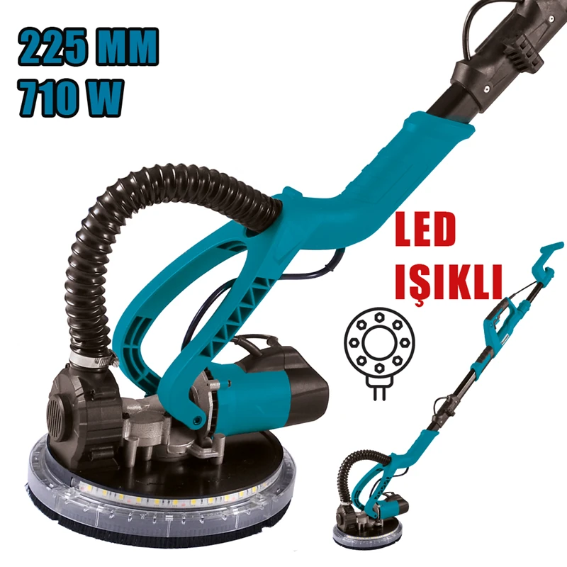 DUVAR ZIMPARALAMA TOZ TORBALI LED IŞIKLI 225MM 710W