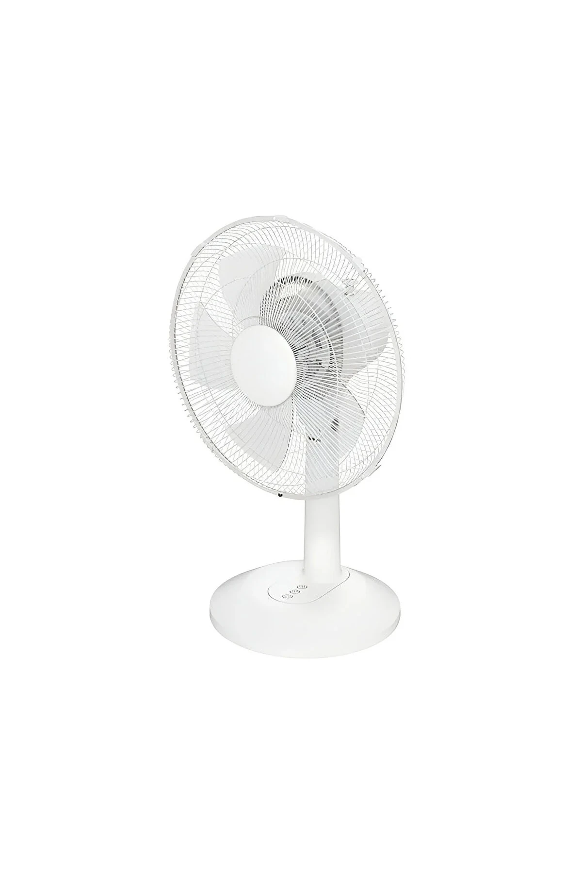 Masaüstü Beyaz Vantilatör 30 cm