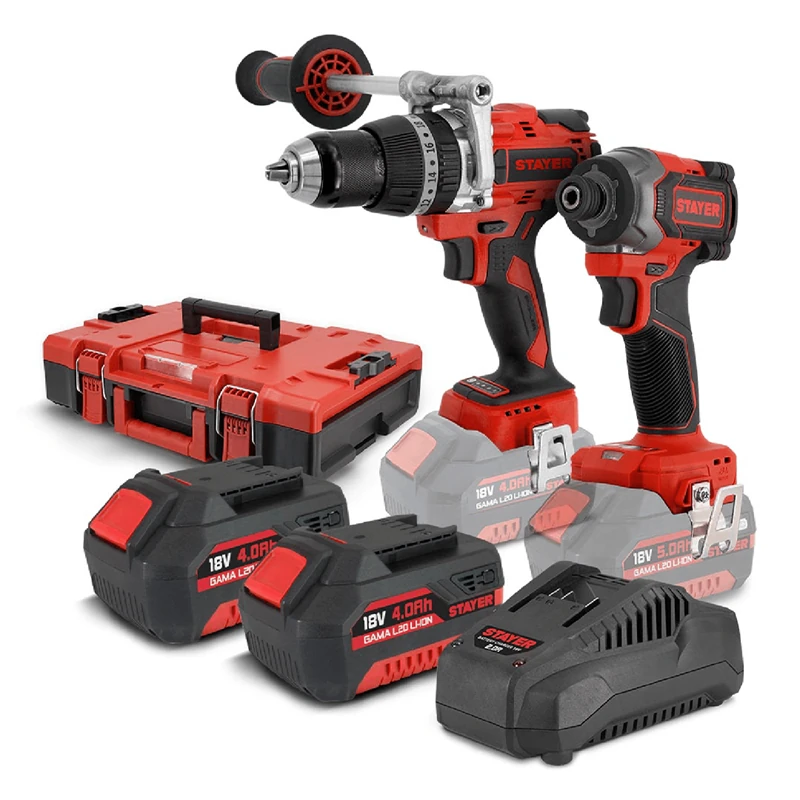 2 Lİ SET - AKÜLÜ MATKAP VE VİDALAMA( PBL80L2024 + ISL230K )