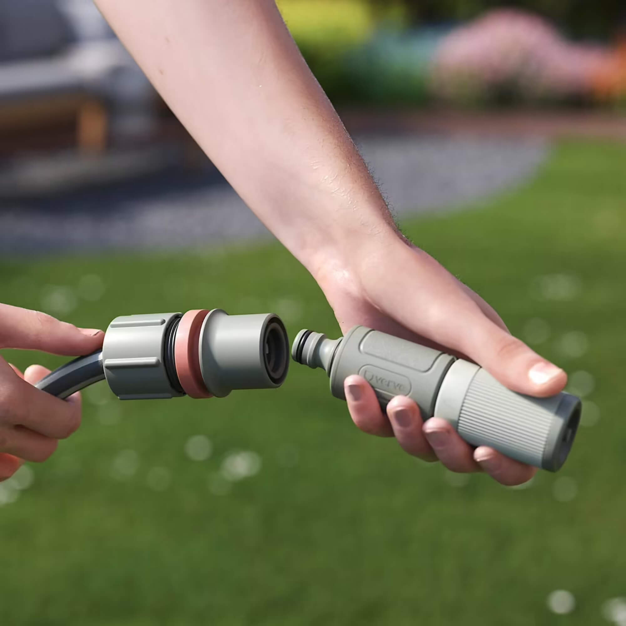 Stoplu Hortum-Sulama Başlığı Bağlantı Aparatı 1/2 