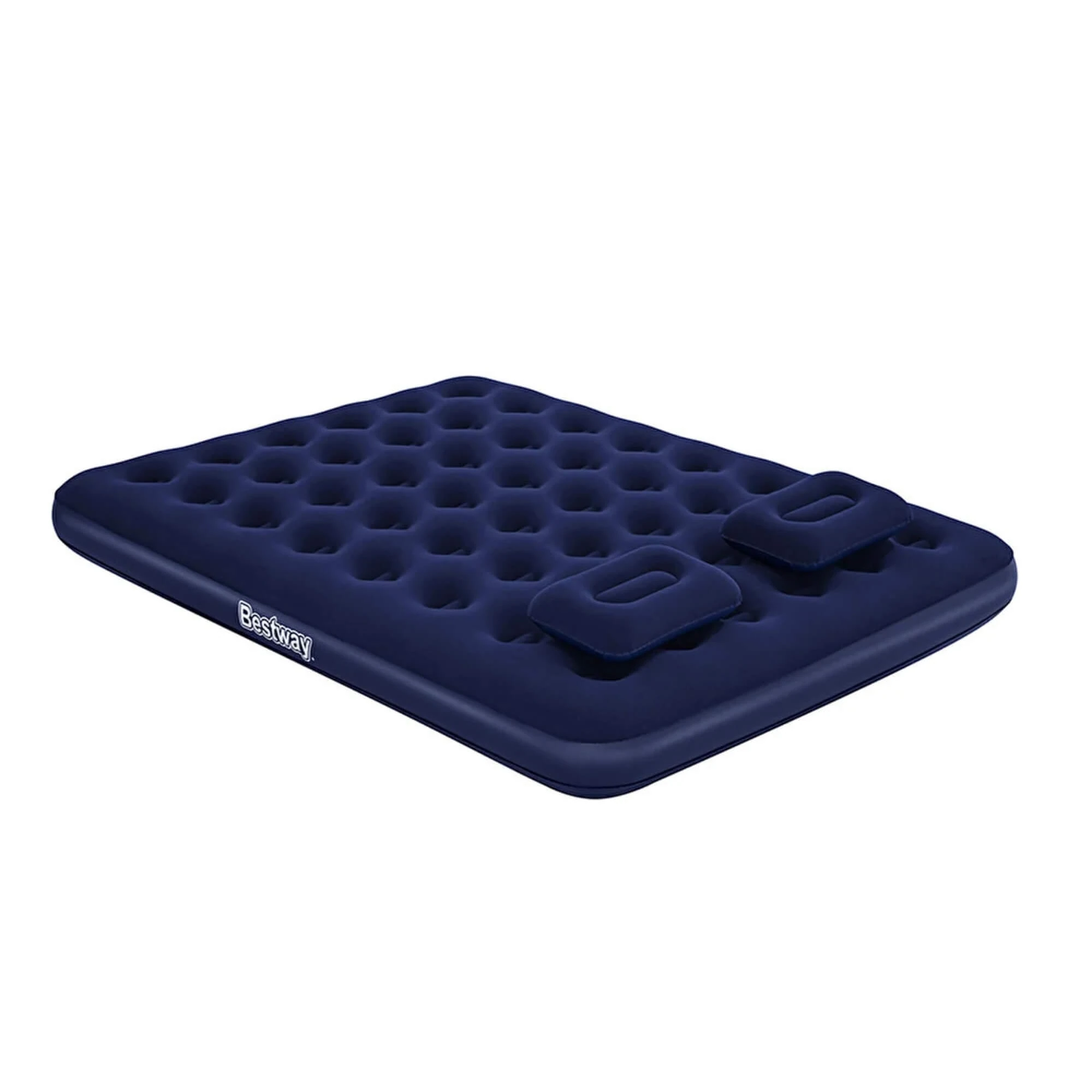 Şişme Yatak+2 Yastık+Pompa 203x152x22 cm