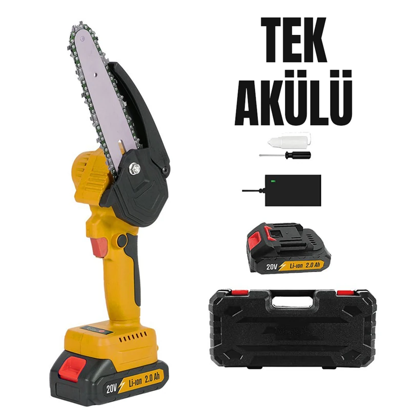 PARS AKÜLÜ DAL KESME 15CM Li-ion 20V 2.0 Ah 1 AKÜLÜ