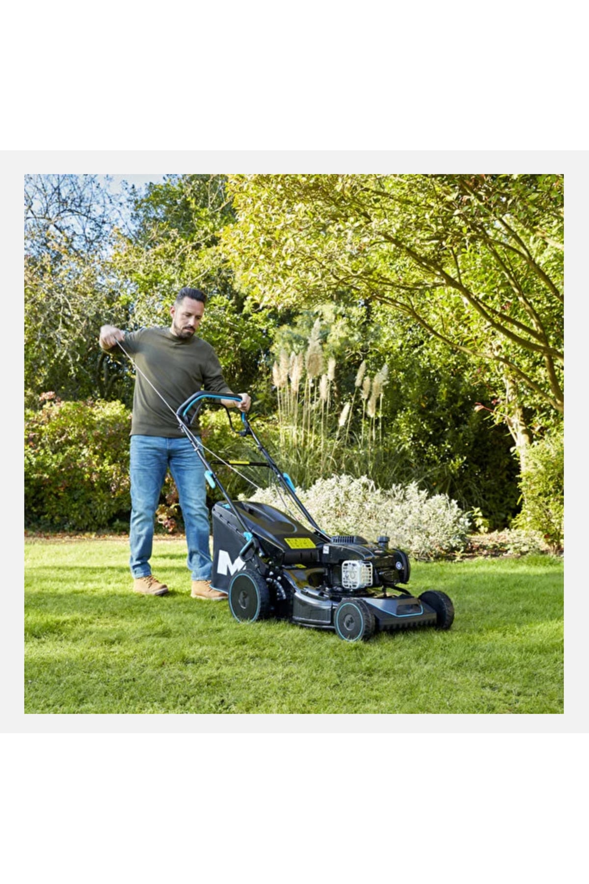 Benzinli Çim Biçme Makinesi 46 cm