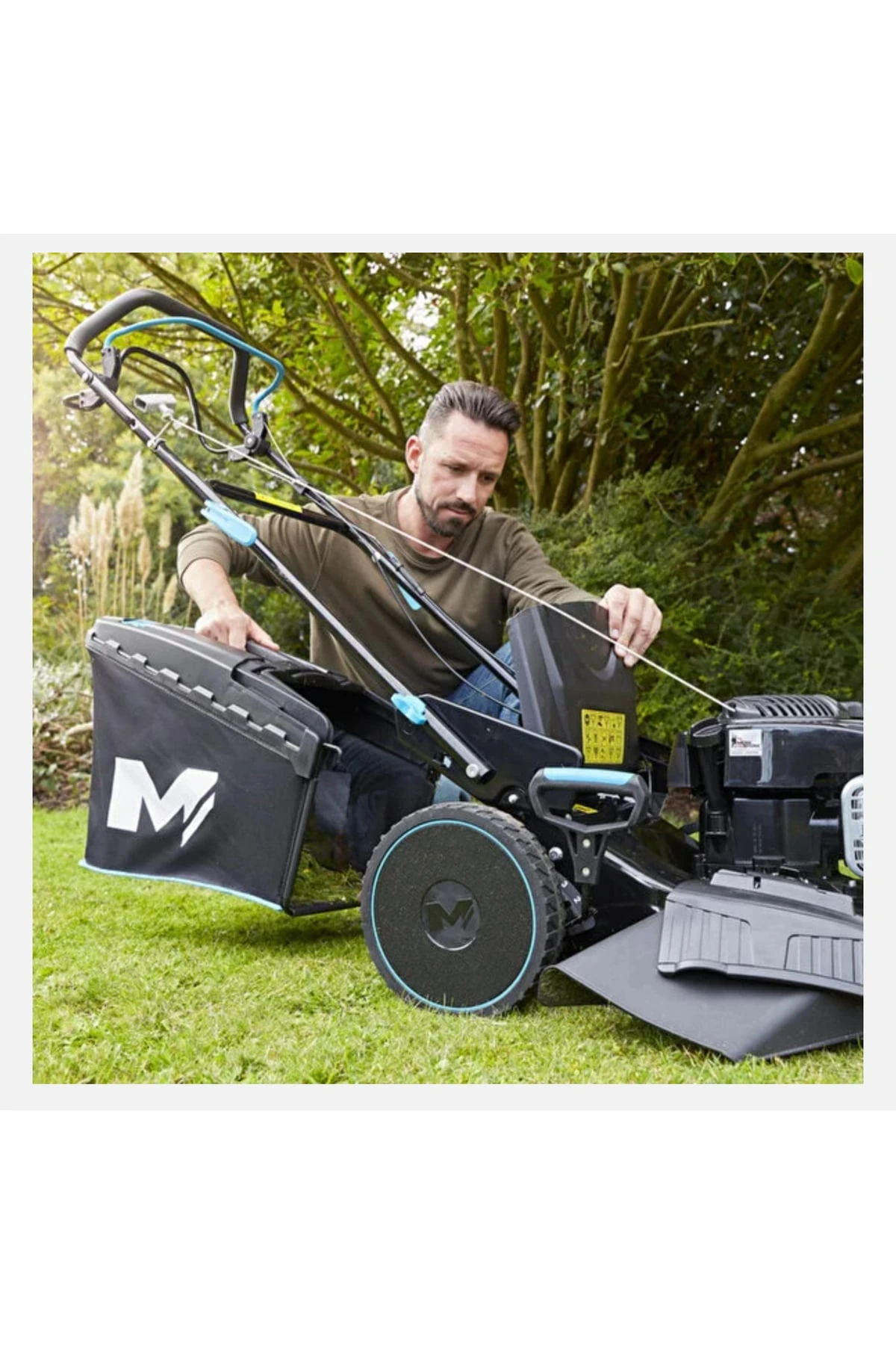 Benzinli Çim Biçme Makinesi 46 cm