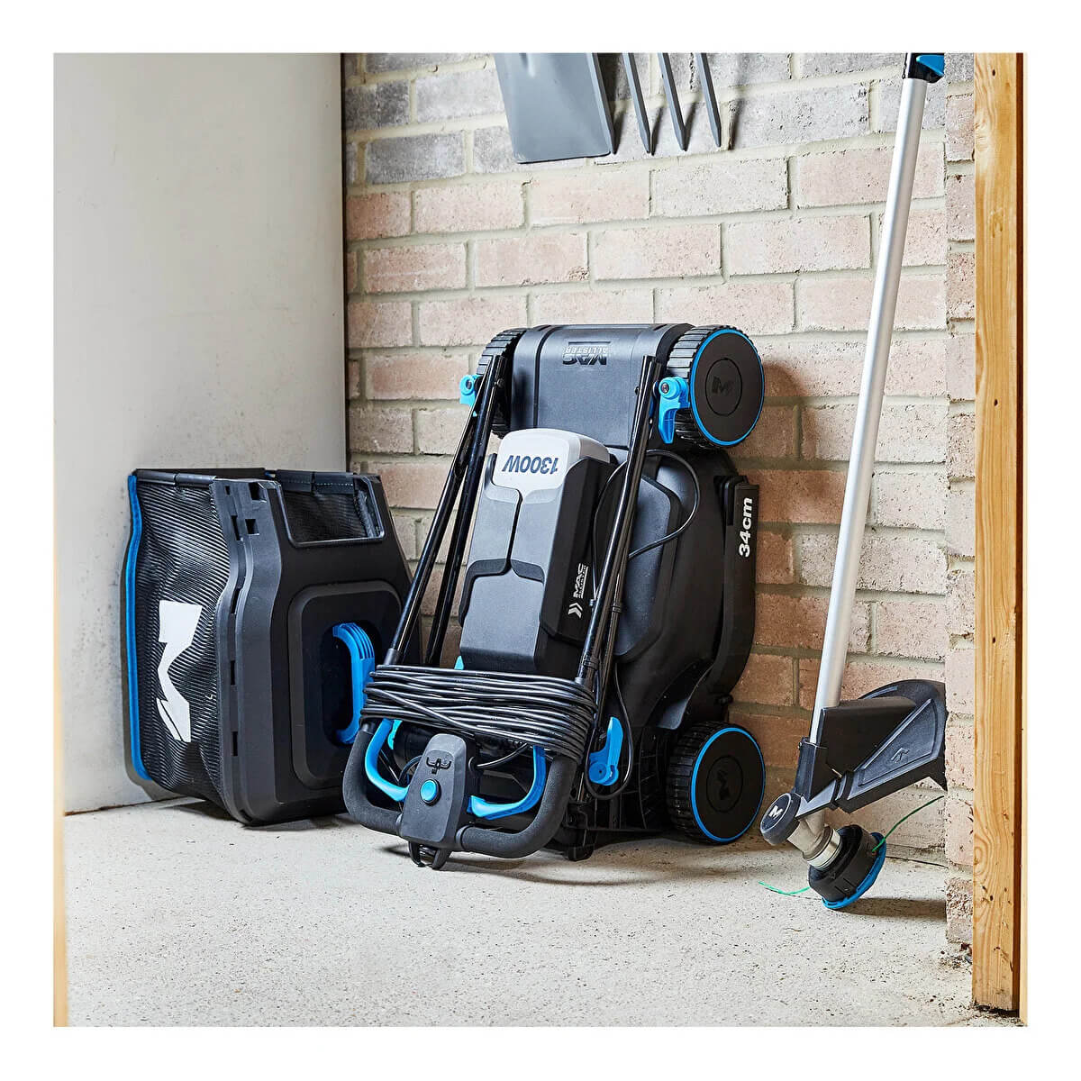 Çim Biçme Makinesi 1300 Watt 34 cm