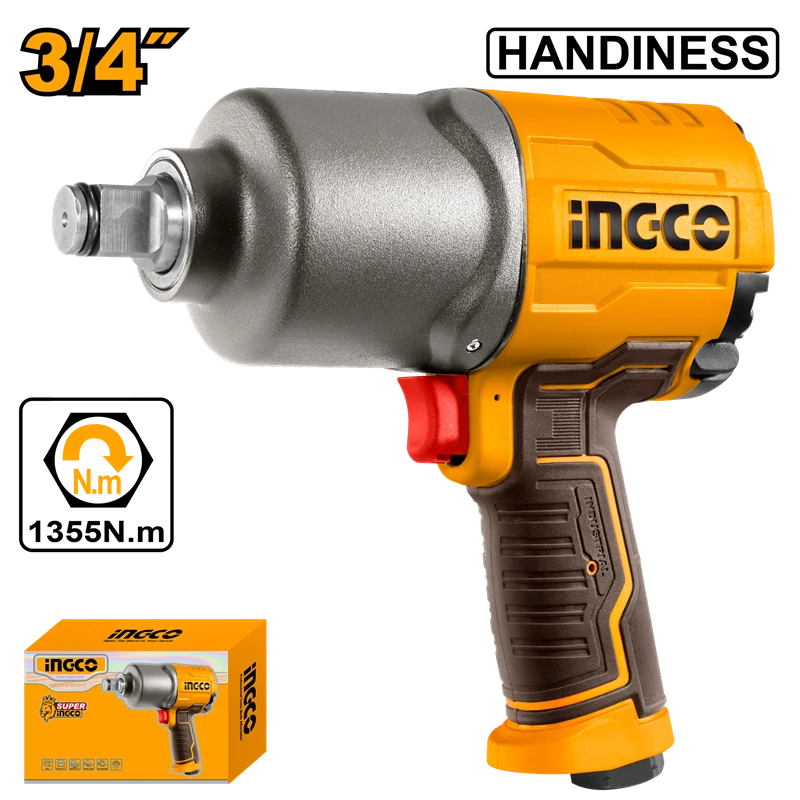 Havalı Somun Sıkma 3/4"" 7000 Devir/Dakika