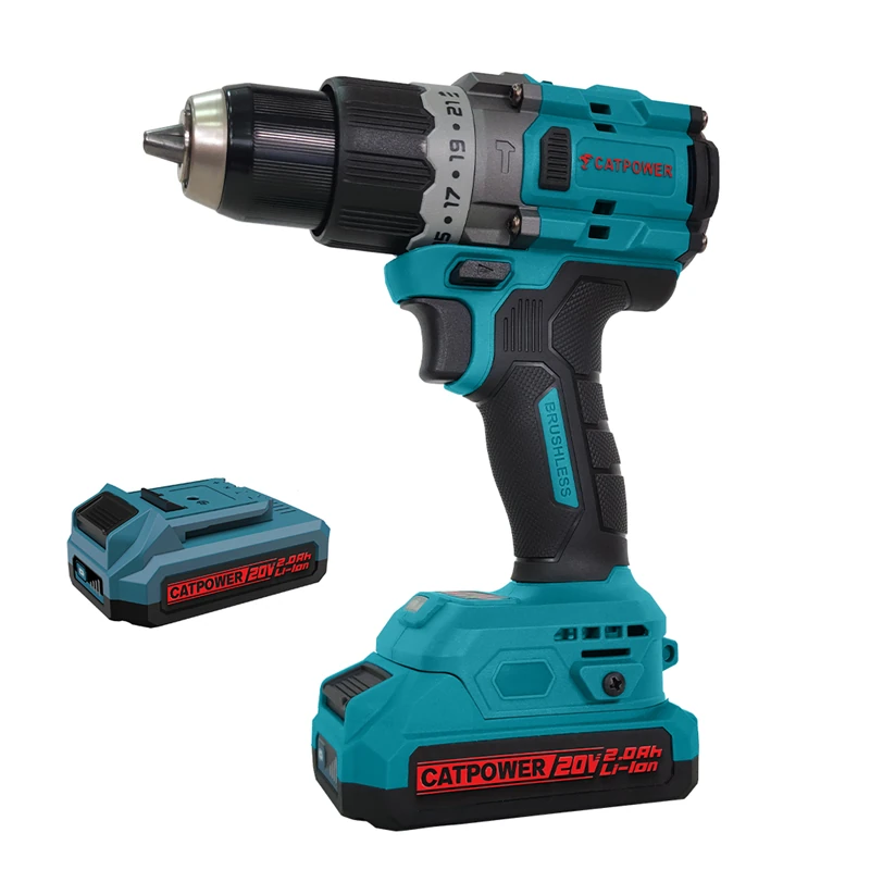 AKÜLÜ DARBELİ VİDALAMA Li-ion 100NM (MAKİNE) KÖMÜRSÜZ 13 MM +  ( 2.0 ah AKÜ 2 ADET)+(Hızlı Şarj Cihazı)