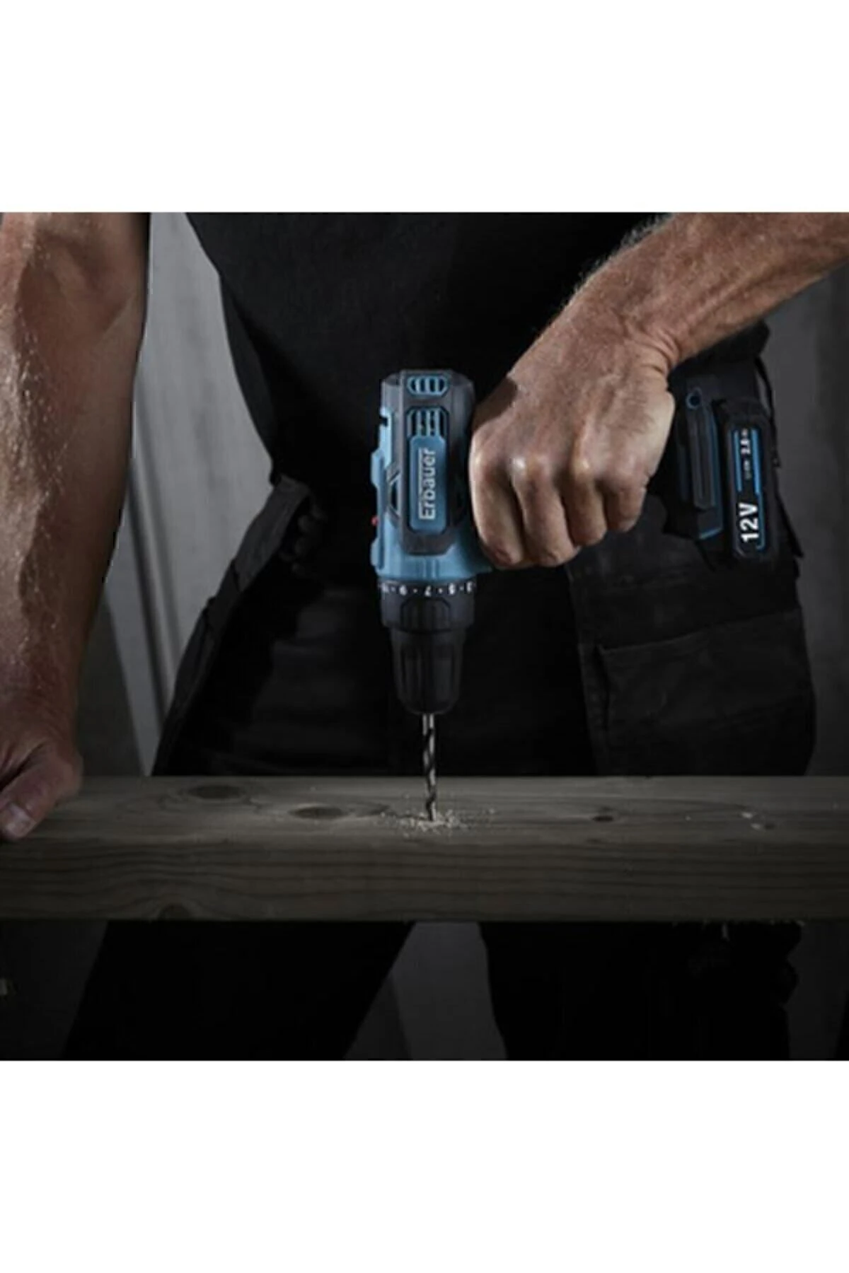 2 Çift Akülü Matkap 12V Li-İon