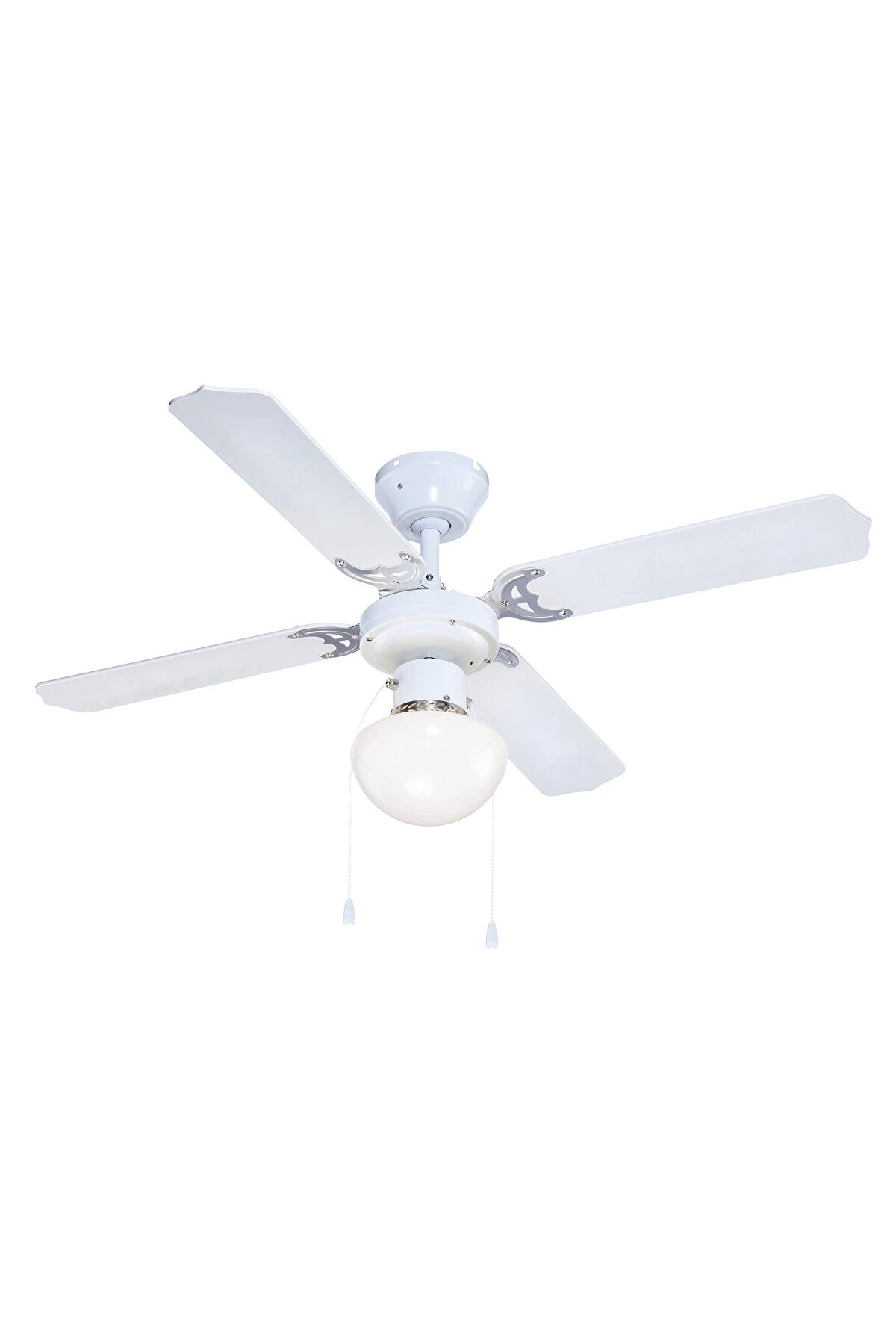 4 Kanat Lüks Beyaz Tavan Vantilatörü