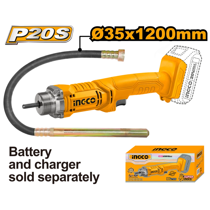 Li-ion Akülü Betoncu Vibratörü