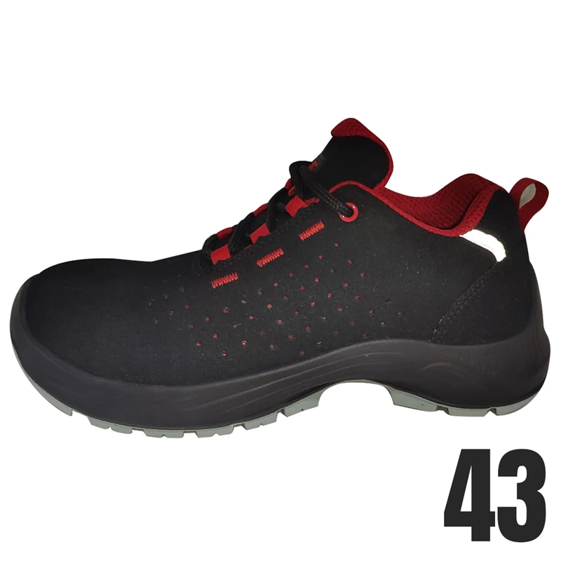 İŞ GÜVENLİĞİ AYAKKABISI Mikrosüet Deri Kompozit Burun Çift Dansite PU-PU Taban