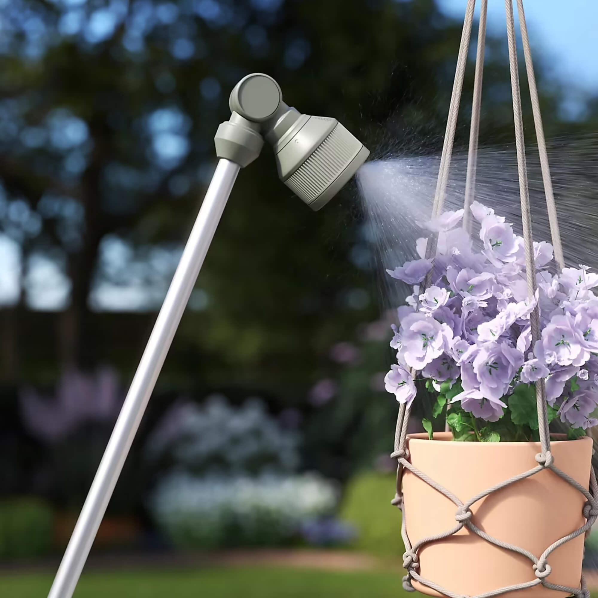 5 Fonksiyonlu Paslanmaz Alüminyum Uzun Sulama Tabancası