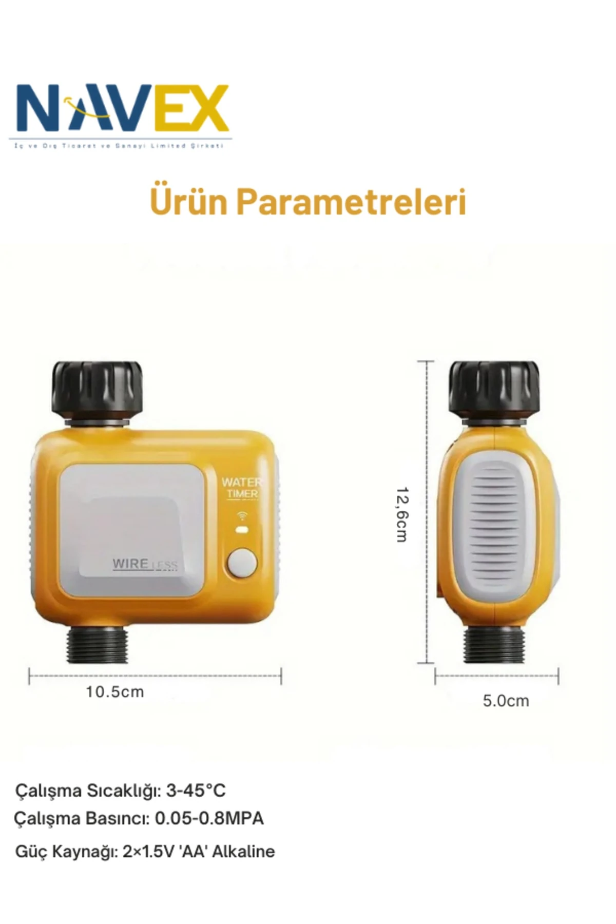 Navex Eshico Wireless Sulama Zamanlayıcı