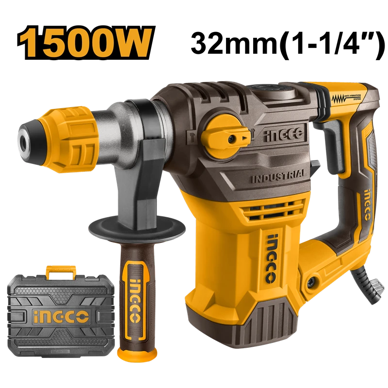 Elektrikli Kırıcı Delici SDS Plus 5.5J 1500 Watt