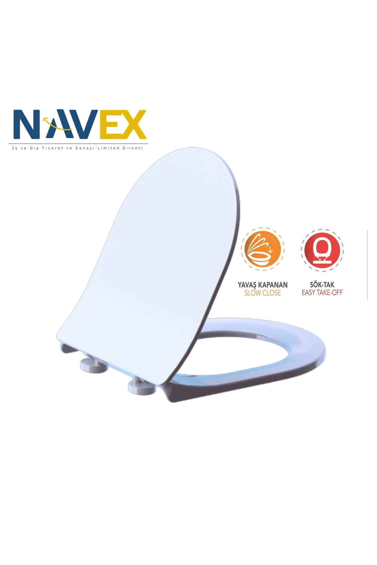 Termoplast Gala Slim Yavaş Kapanan Klozet Kapağı