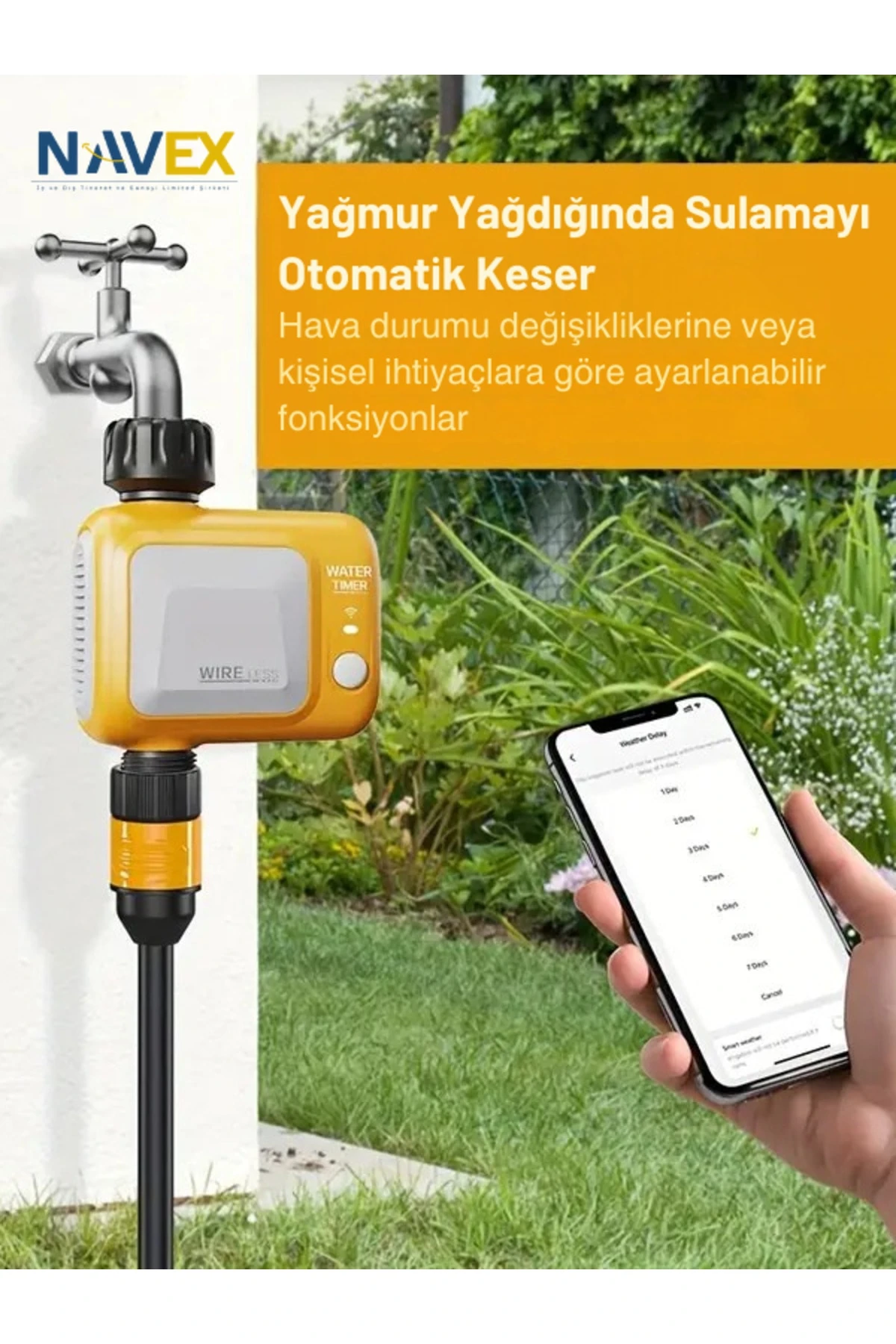Navex Eshico Wireless Sulama Zamanlayıcı