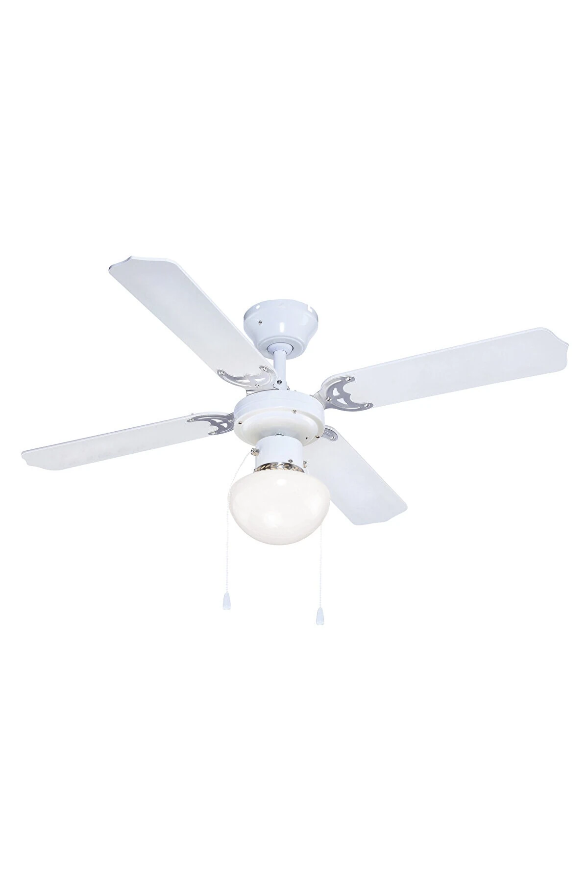 4 Kanat Lüks Beyaz Tavan Vantilatörü