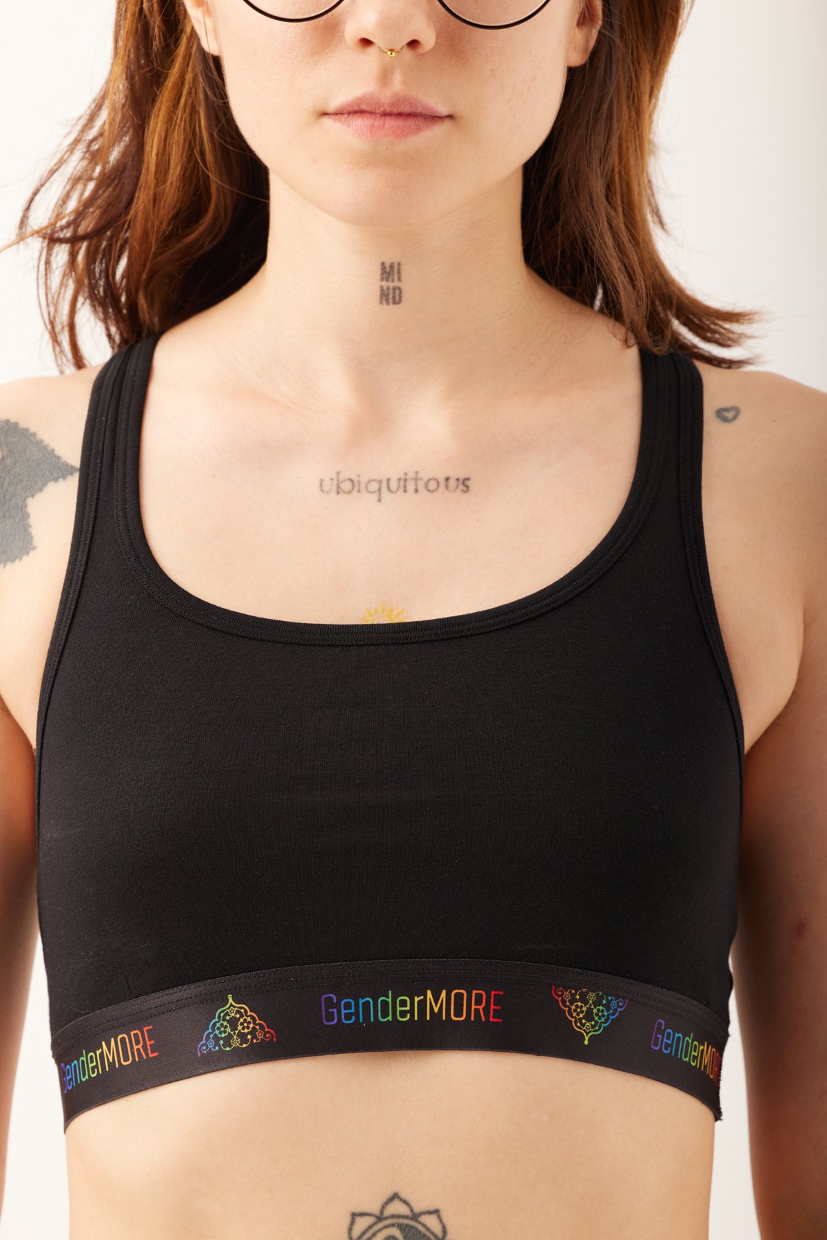 Ethnic Pride Modal Bralet - cıvır siyahı