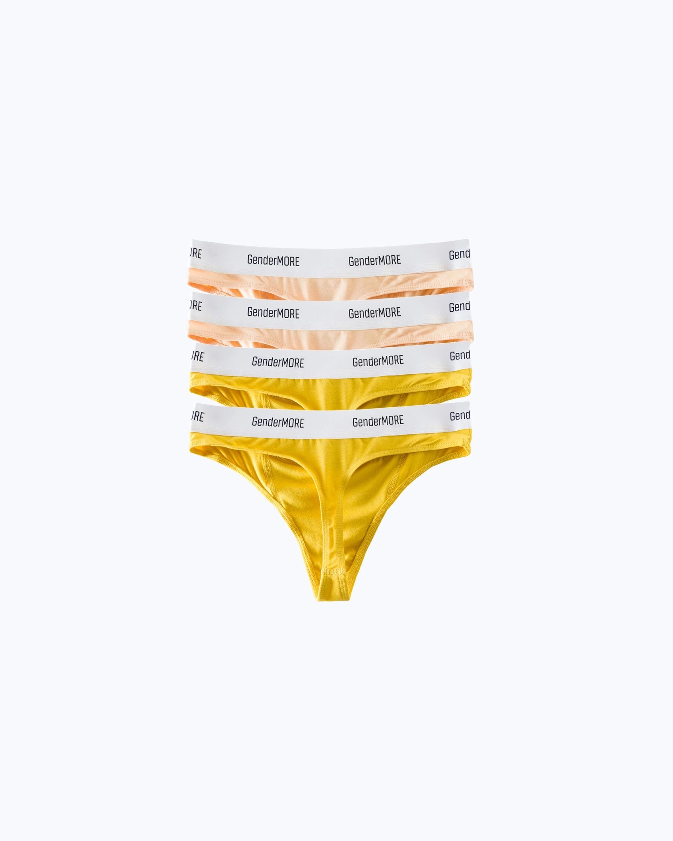 Modal Tanga Paket 4'lu - sarı - turuncu