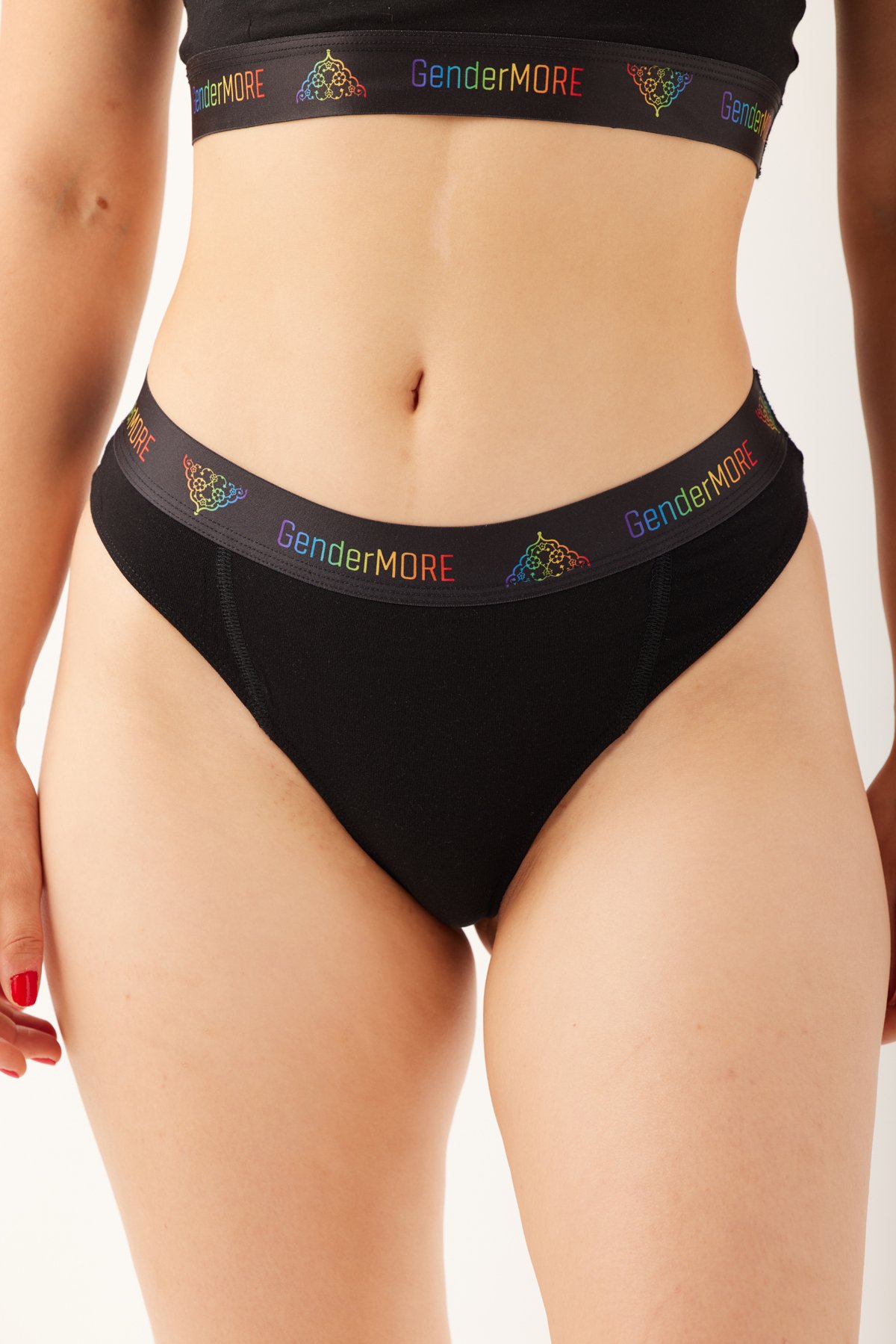 Ethnic Pride Modal Tanga - cıvır siyahı