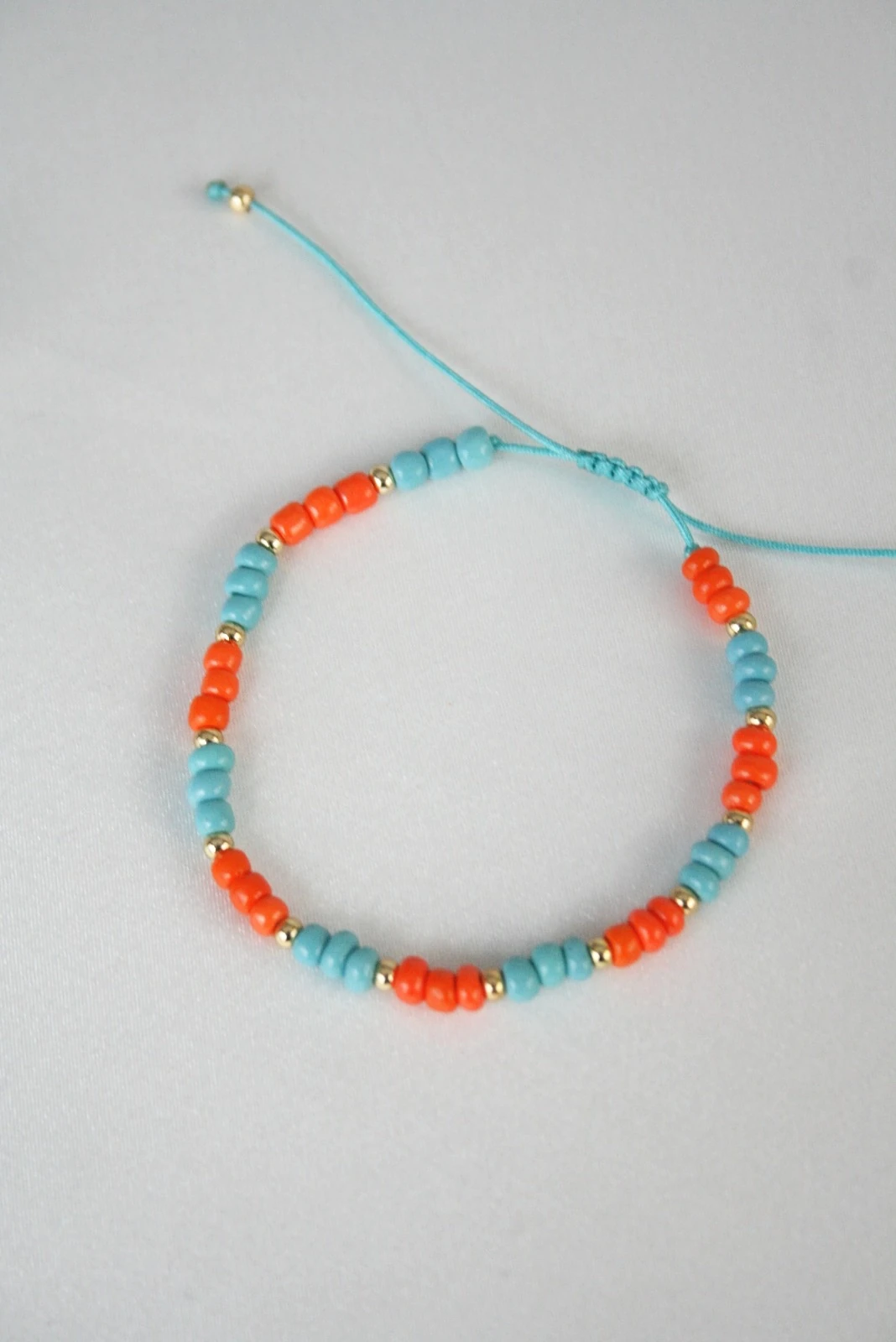 Turkuaz-Turuncu Halhal