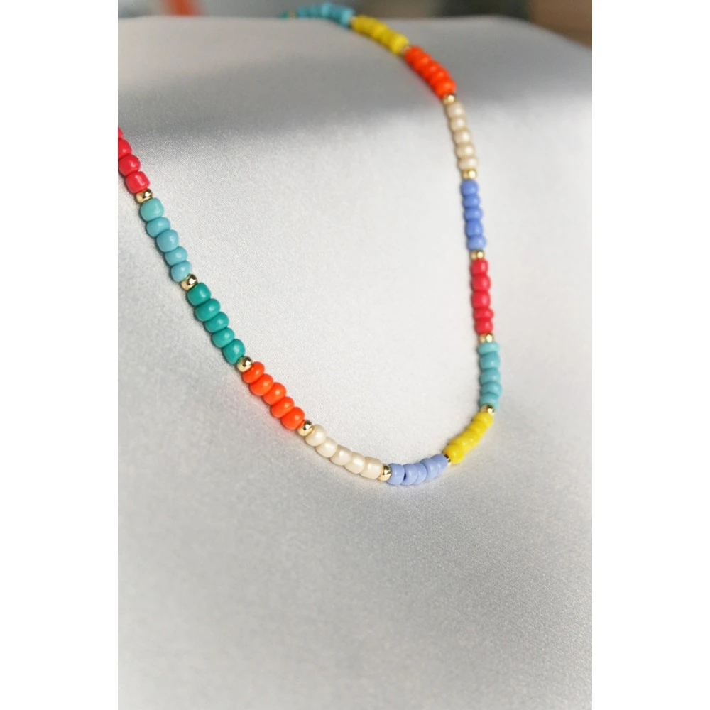 Gökkuşağı Boncuk Kolye