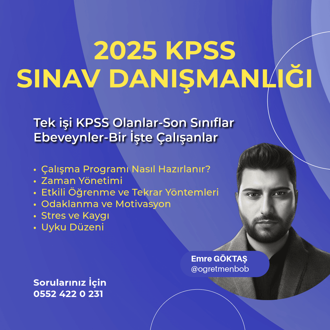 2025 KPSS DANIŞMANLIĞI