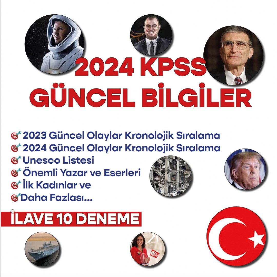 2024 KPSS GÜNCEL BİLGİLER E-KİTAP