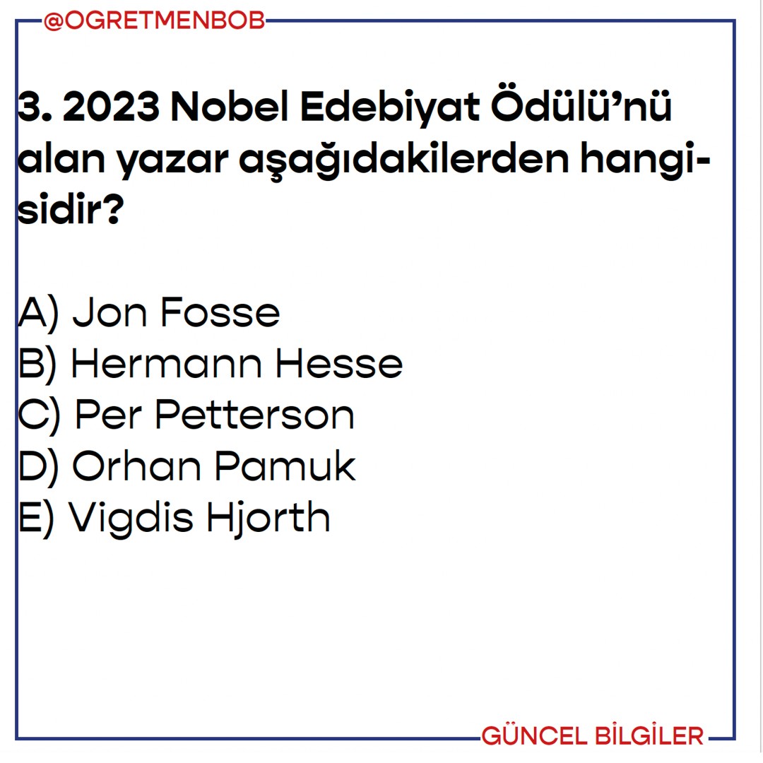 2024 KPSS GÜNCEL BİLGİLER E-KİTAP