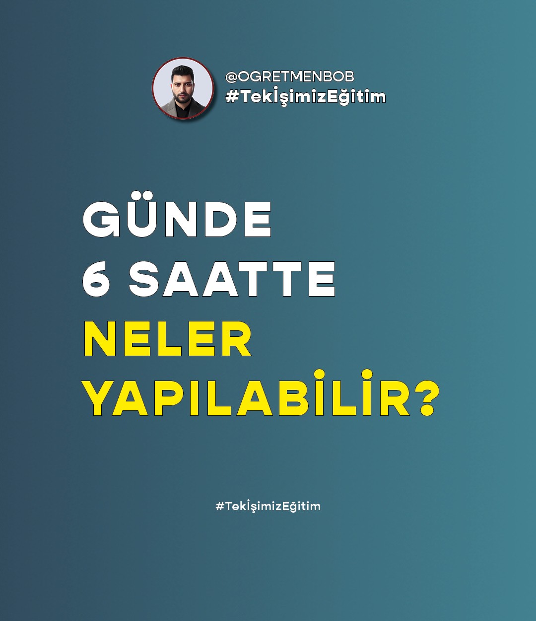 Günde 6 Saatte Neler Yapılabilir? #KPSS