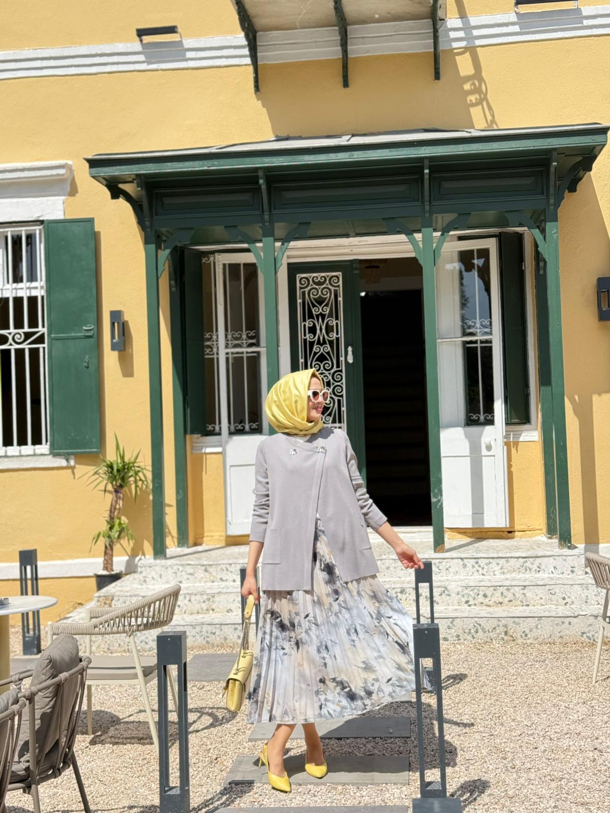 DALİDADESENLİ PLİSE ETEK