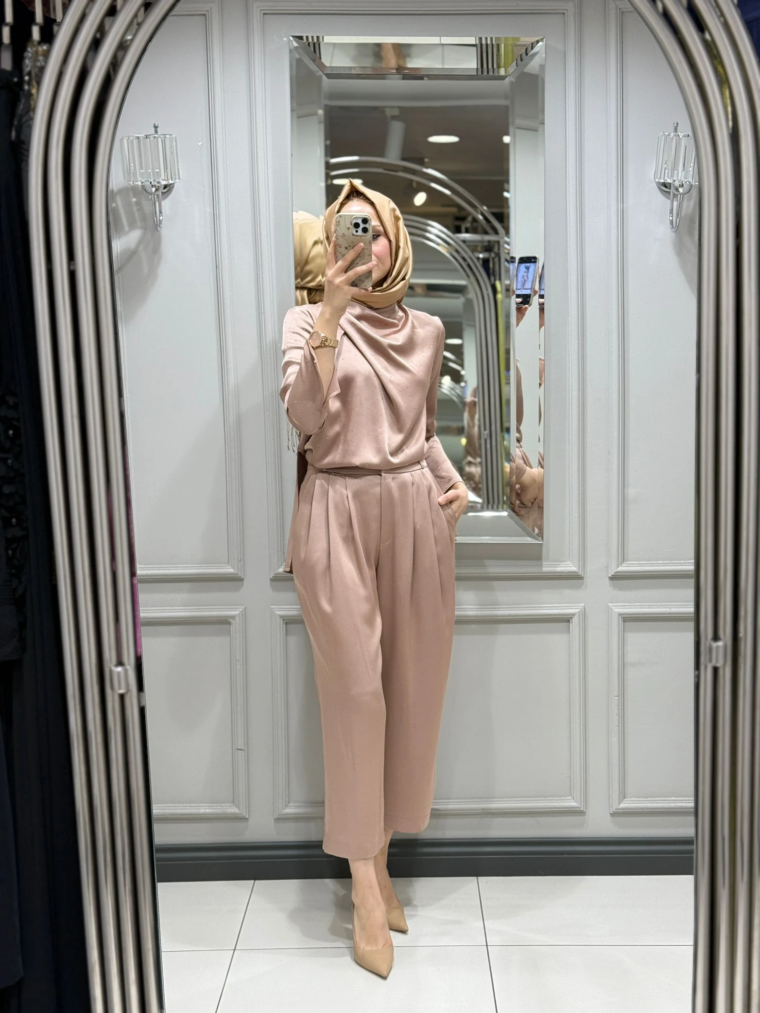 SENNA CRISTALLE TAŞLI BLUZ TAKIM